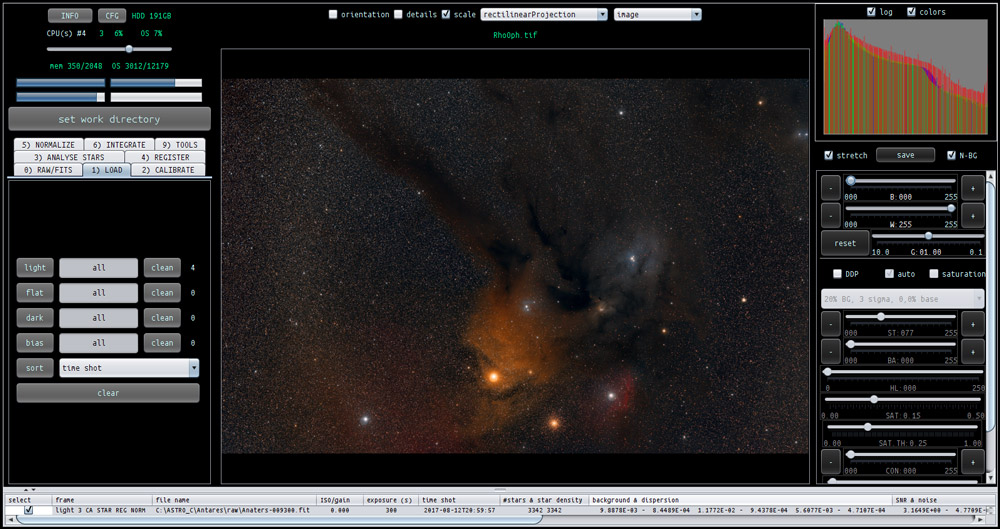 Astro Pixel Processor - program za obdelavo astronomskih fotografij